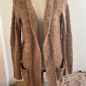 Day trip shaggy cardigan